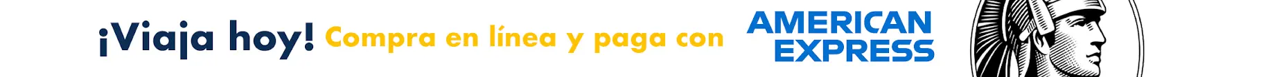 compra tus boletos con american express