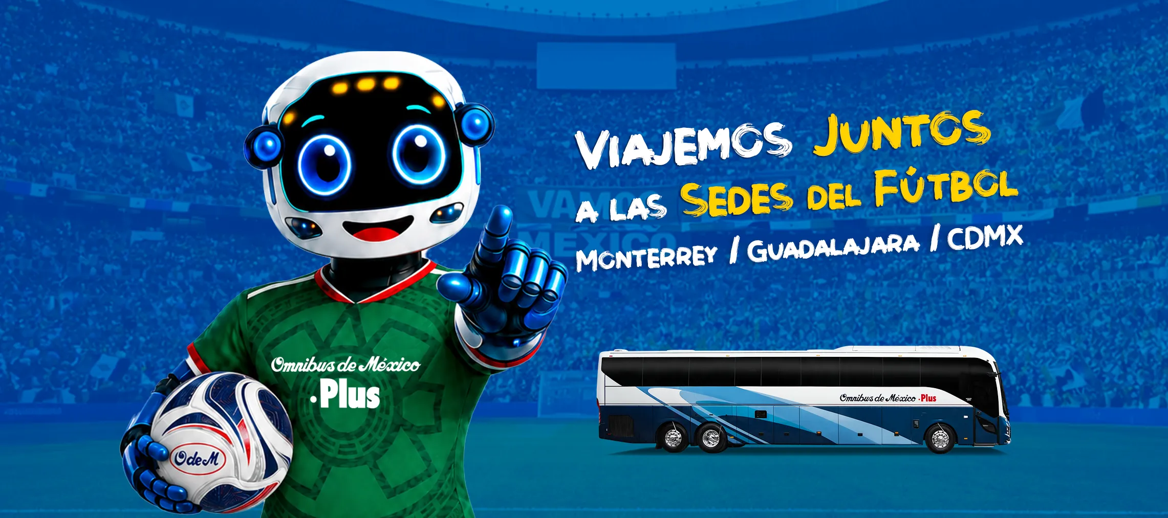 omnibus de mexico se prepara para el mundial de futbol 2026